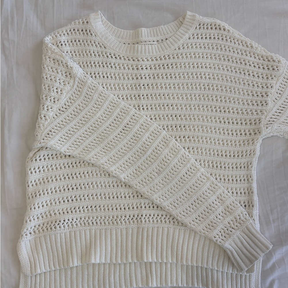 White Knit Sweater